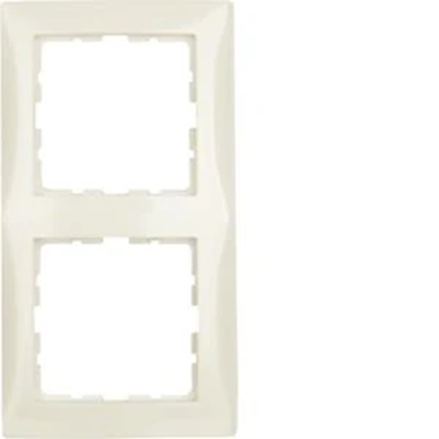 Doppia cornice color crema