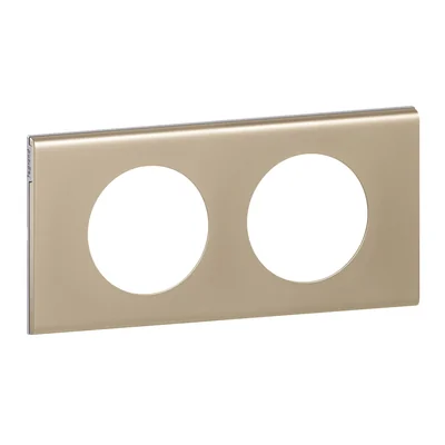Doppia struttura a due moduli, colore nickel