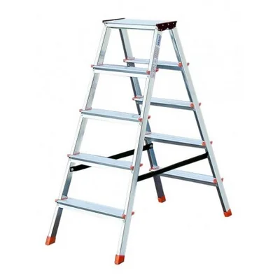 DOPPLO Doppelseitige Leiter 2x5