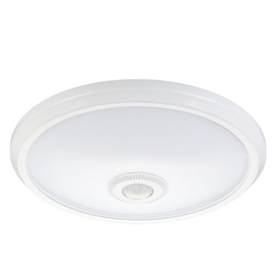 DORIA Plafón LED con sensor PIR 12W 230V 4000K 860lm IP20