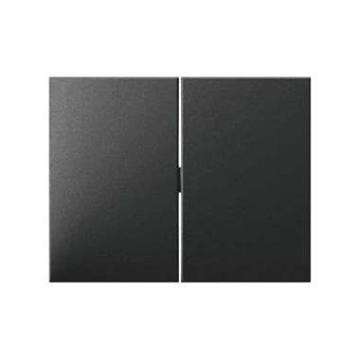 Double bascule laquée anthracite mat