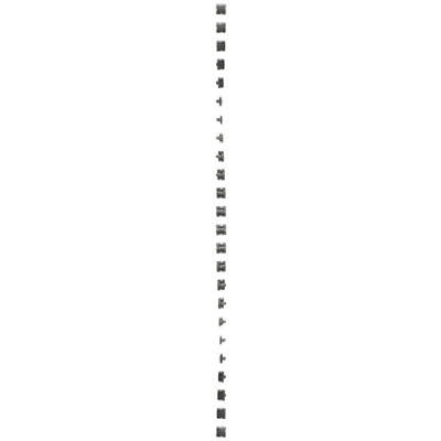 Double computer socket RJ45, category 6, shielded with anti-dust cover (module) anthracite (metallic)