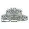 Double deck 4-wire connector, pass-through/pass-through, gray 2002-2401