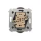 Double earthed plug socket for nature frames 230V, metallic anthracite