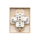 Double earthed Schuko socket outlet beige