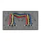 Double flush-mounted socket French type IP55 stainless steel