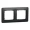 Double frame, Sedna Design, black anthracite