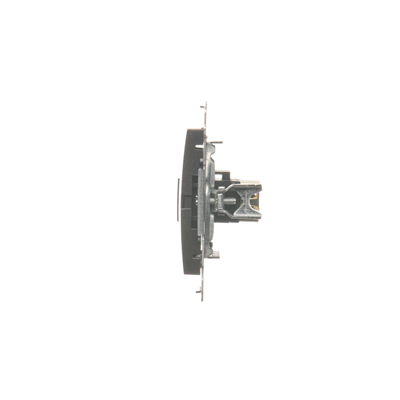 Double HDMI socket (module) anthracite metallic