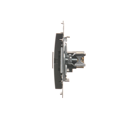 Double HDMI socket (module) anthracite metallic