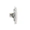 Double HDMI socket (module) white