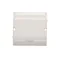 Double hotel switch with backlight, 2x10A, white