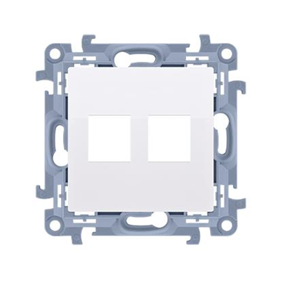 Double ICT frame for white keystone