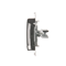 Double IP44 data socket cover for Keystone with a description field, transparent anthracite flap