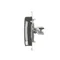 Double IP44 data socket cover for Keystone with a description field, transparent anthracite flap