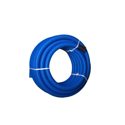Double-layer corrugated pipe in coils, size 40/32, 50 m, blue