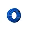 Double-layer corrugated pipe in coils, size 40/32, 50 m, blue