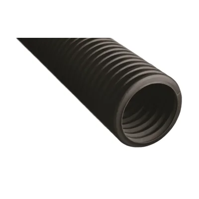 Double-layer corrugated pipe in coils, size resistant to UV rays, size 75/60, 50 m, black