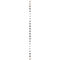 Double-pole switch (module) 16A, 250V, screw terminals, gold (metallic)