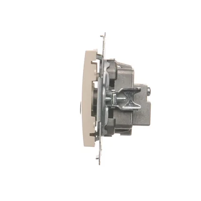 Double prise antenne satellite SAT-SAT-RTV (module) crème