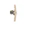 Double RJ11 telephone socket (module) beige