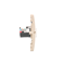 Double RJ12 telephone socket (module) beige