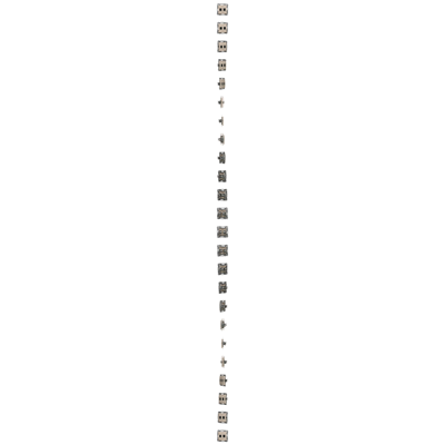 Double RJ12 telephone socket (module) cream