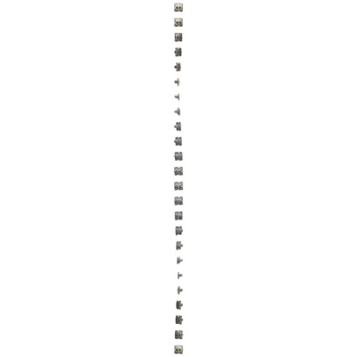 Double RJ45 computer socket, category 6, shielded with anti-dust cover (module) gold (metallic)
