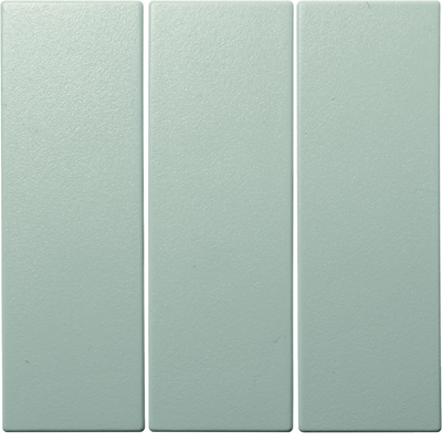 Double rocker for 3-fold switch, white