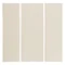 Double rocker for 3-gang switch cream gloss