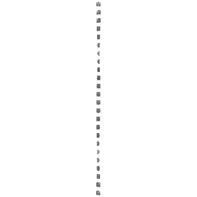 Double Schuko socket with shutters 16A, 250V, screw terminals, silver (metallic)