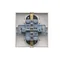 Double Schuko socket with shutters 16A, 250V, screw terminals, white