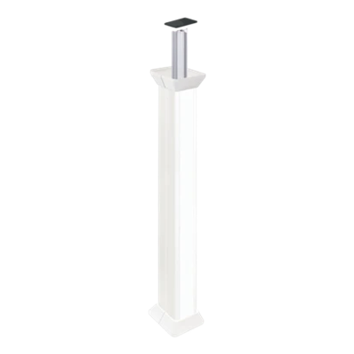 Double sided column ALC 3m white