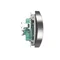Double socket-outlet (module), 230V, metallic satin