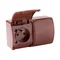 Double socket-outlet with earthing (2x2P+E) n/t IP44 brown with a flap brown, Koala