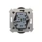 Double socket-outlet with earthing with shutters (module) 16A 250V anthracite (metallic)