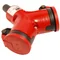 Double splitter with a flap and a grounding pin 16A 2P+E 230V IP44