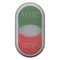 Double spring pushbutton drive, green, M22-DDL-GR-GB1/GB0