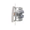 Double stair switch (module) 10A 250V white screw terminals