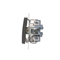 Double stair switch with backlight (module) 10A 250V screw terminals anthracite (metallic)