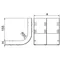 Double track arch width 350mm height 38mm