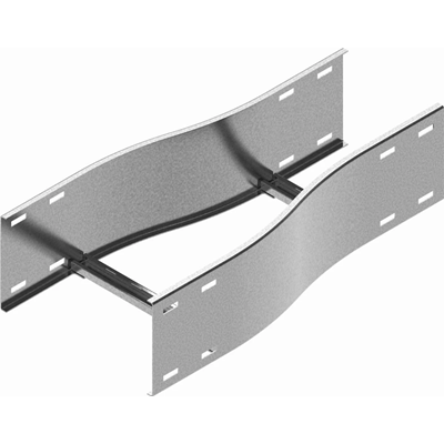 Double track reducer width 600 x 500mm height 160mm