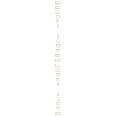 Double universal frame for plasterboard boxes IP20 / IP44, cream