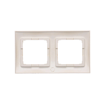 Double universal frame for plasterboard boxes IP20 / IP44, gold (metallic)