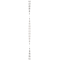 Double universal frame for plasterboard boxes IP20 / IP44, silver (metallic)