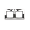 Double universal frame IP20 / IP44, chrome