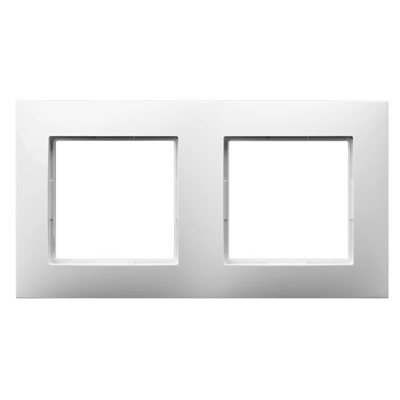 Double white frame