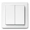 Double white key