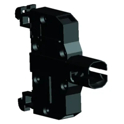 Douille BA9S (sans source lumineuse) pour montage sur rail - LED 230 V CA BA9S ST22-1417\R08