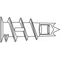 Dowel for drywall DRIVA-02 with a screw 4.5x32 mm