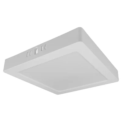 Downlight cuadrado N/T de 18 W, blanco 4000 K, DL-1